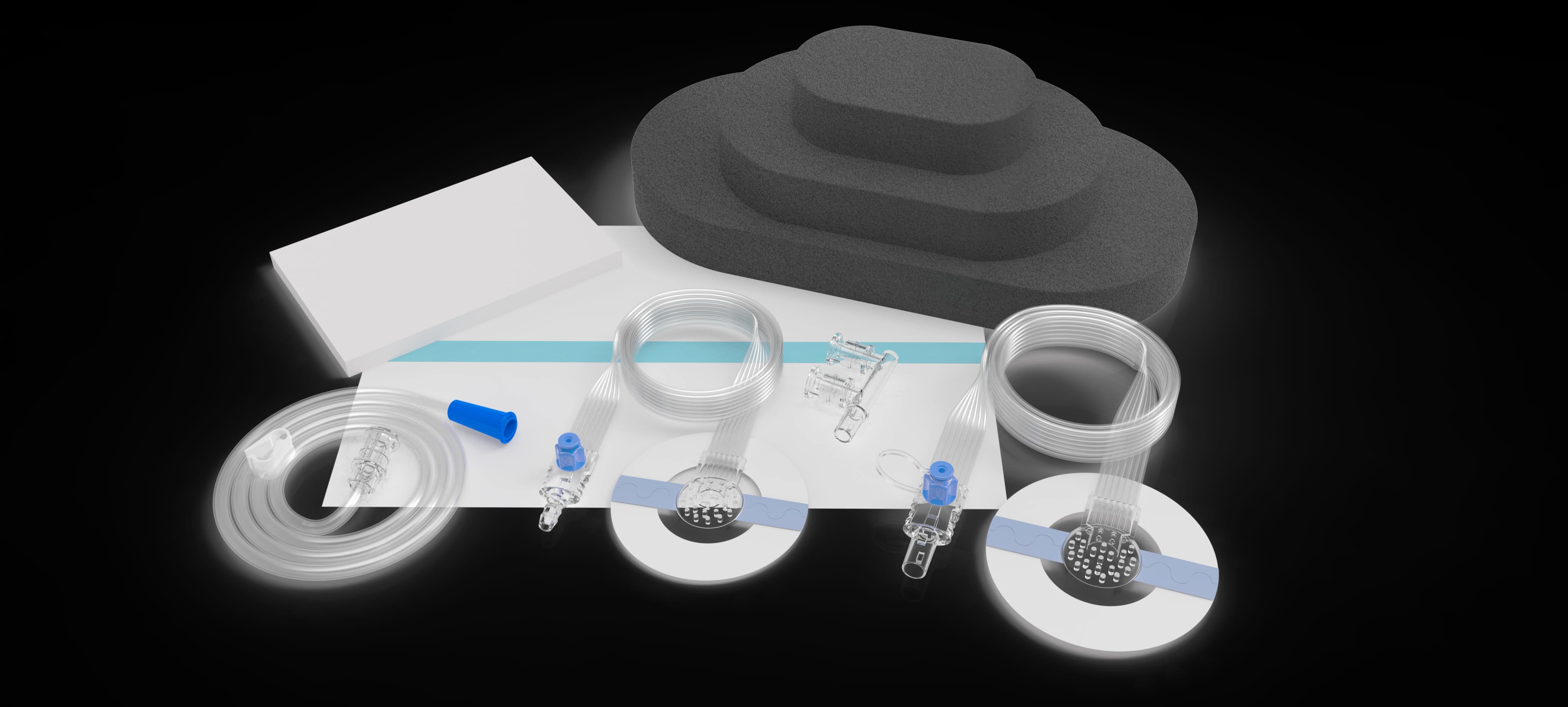 Disposable NPWT Drainage Dressing Kit